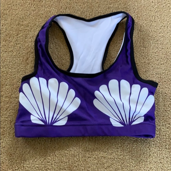 Seashell Sports Bra - Picture 1 of 2